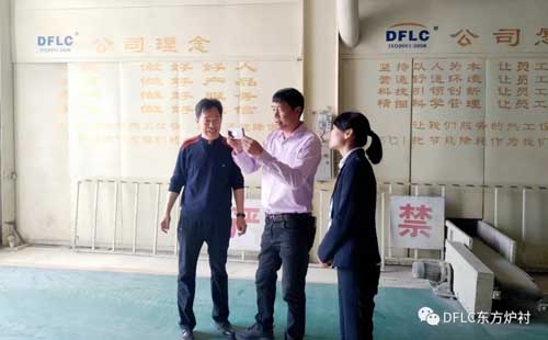  工廠實地考察，這款鋼纖維耐火澆注料受到了武漢公司的喜愛！